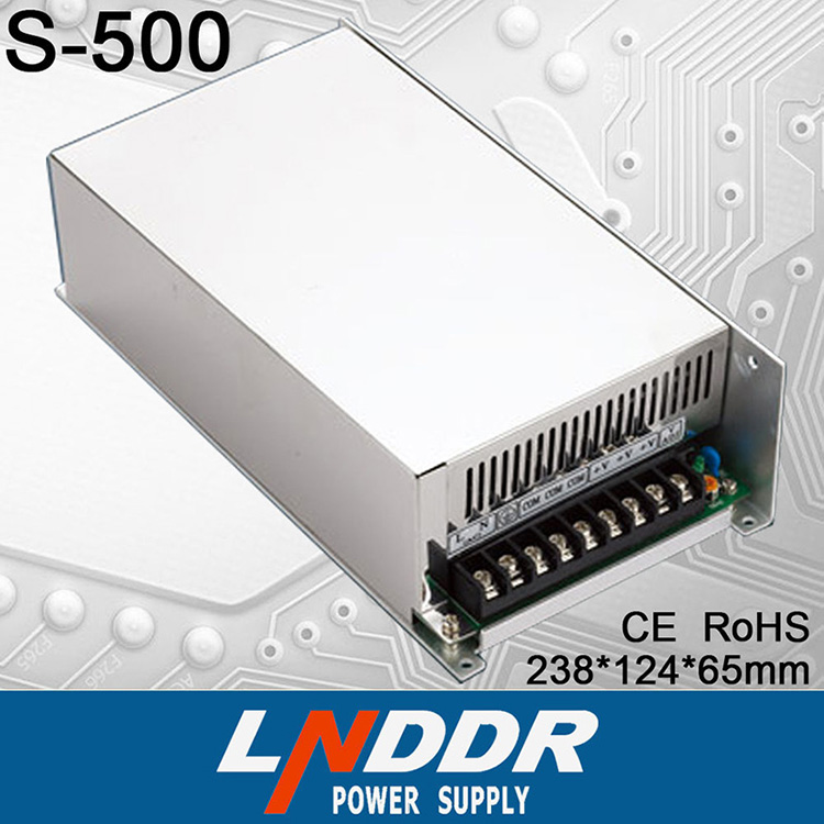 供應(yīng)s 500W24V單路輸出開關(guān) 電源 led 電源 、 24V直流 電源